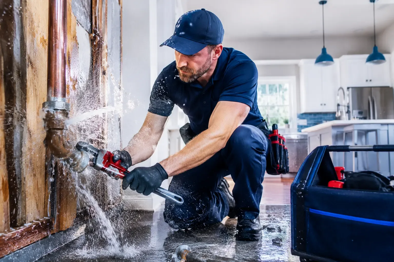 Local emergency pipe repair professionals in Lowell, MI